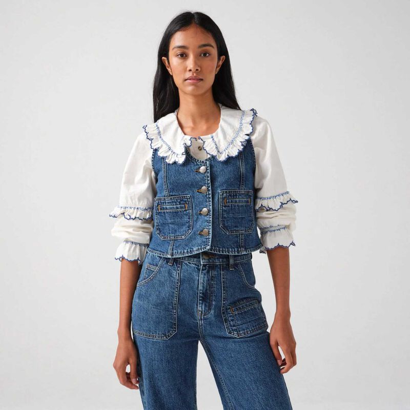 Seventy + Mochi Phoebe Blouse image number 2